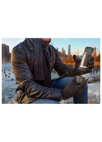 Кавоварка кемпінгова (WNANOGR) Wacaco Nanopresso сіра (366690528)