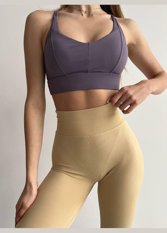 Легінси з ефектом пуш-ап молочного кольору, розмір L Trends (330757684)