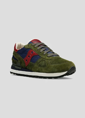 Зелені кросівки lifestyle демісезон Saucony