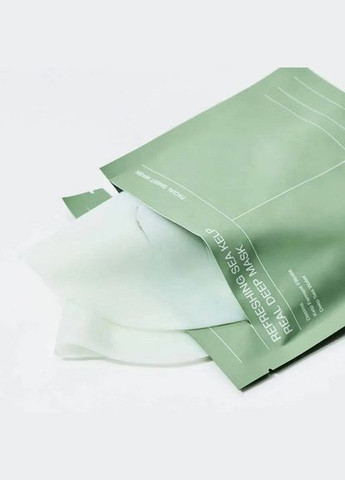 Ночная гидрогелевая маска для лица с морскими водорослями Refreshing Sea Kelp Real Deep Mask Biodance (321972111)