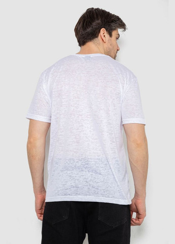 Біла футболка чоловіча з принтом Andi 244R6020