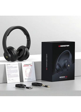 Наушники Беспроводные Bluetooth MONSTER MH22202 Mission 100 MDR No Brand (371794033)