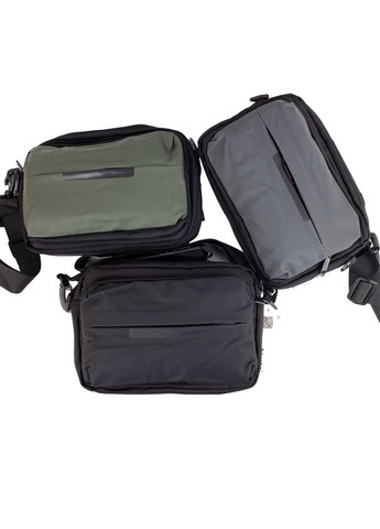 Мужская сумка через плечо biyate, черная JoyArt PI977BL (366420838)