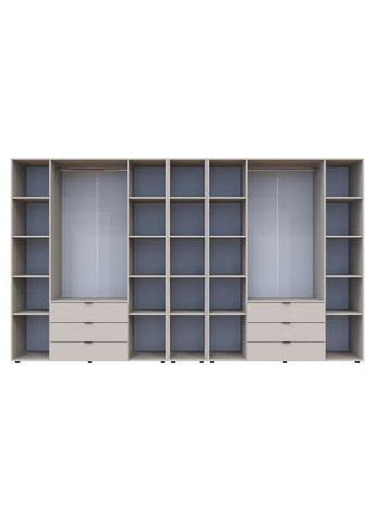 Комплект шаф для одягу Гелар (3 шт.) 348,2х49,5х203,4 см (DRS-011255) Doros (361999010)