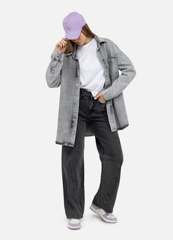 Светло-серая рубашка Yuki