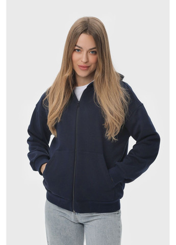 Набір жіночий худі базове 2шт комбінований Темно-синій/Чорний RAY PREMIUM LOOSE (363177907)