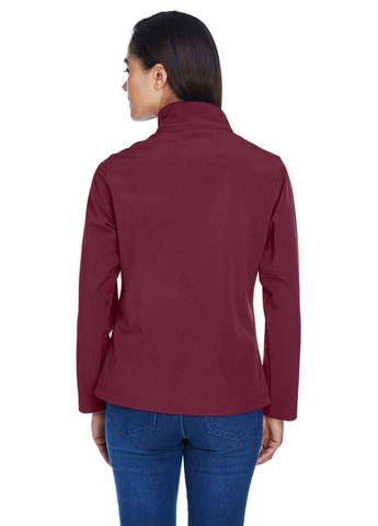 Бордовая демисезонная водонепронецаемая куртка soft shell Team 365