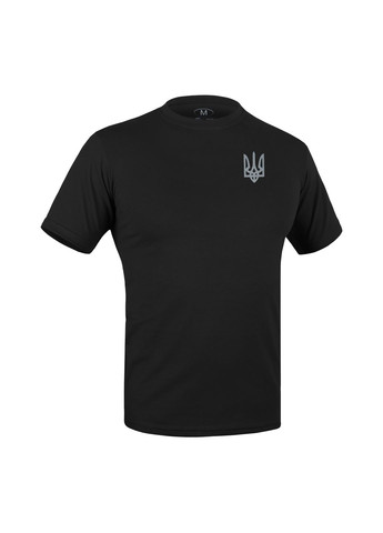 Футболка з малюнком Тризуб Logo Combat Black P1G (326514473)