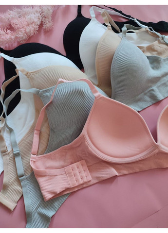 Топ - лиф хлопок в рубчик без косточек Ouno (368828572)