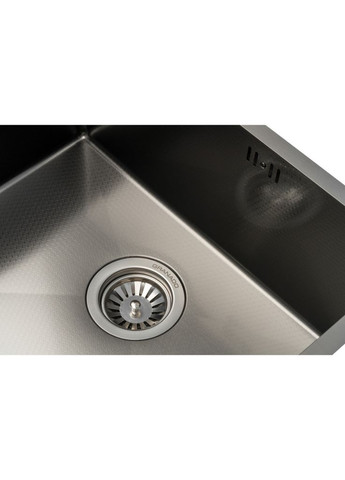 Мийка кухонна (m453691) GRANADO Under top max STEEL S201 black honeycomb (372958331)