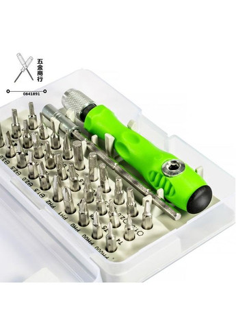 Набір прецизійних викруток для електроніки телефонів ноутбуків 32 в 1 з подовжувачем у кейсі (R050776) No Brand (330779016)