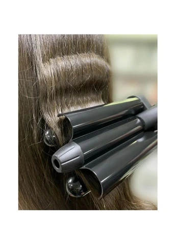 Потрійна плойка для волосся Triple Barrel Waver (100324) [78030] Tico Professional (401537208)