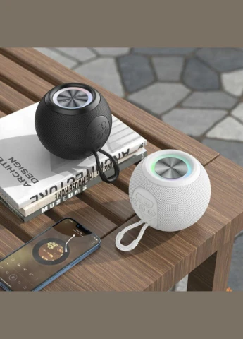 Портативная колонка Sound ripple sports BT speaker White Borofone BR23 (301198312)