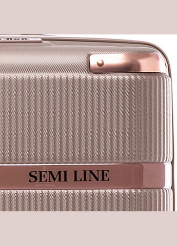 Чемодан 24" M 60л Champagne (DAS302659) Semi Line (322206608)