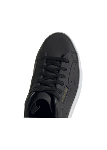 Женские кеды SLEEK SHOES adidas чёрные всесезоны (318519635)