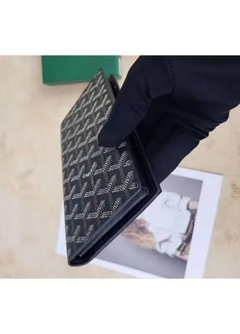 Мужской кошелек Goyard (099) Lux black No Brand (402268948)