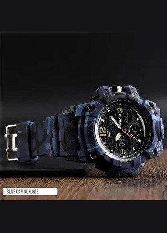 Годинник наручний чоловічий 1155BCMBU, армійський годинник протиударний, чоловічий тактичний годинник Skmei (364665910)