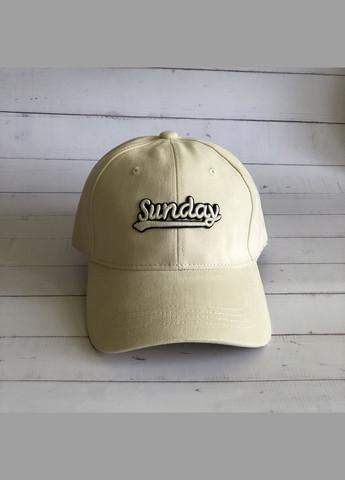 Бейсболка з написом Sunday кепка панамка 57-59 (13-50) No Brand (315348956)