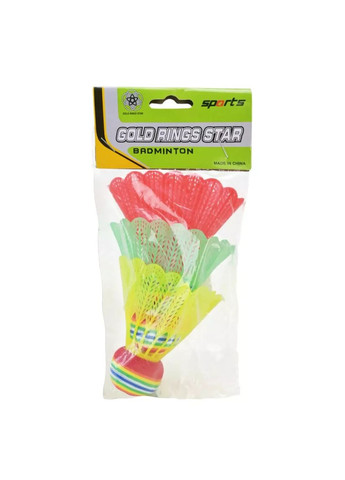 Воланы для бадминтона 3 штуки BD20596 No Brand (362428198)