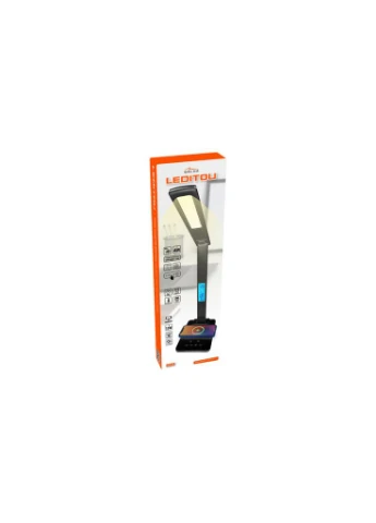 Настольная лампа MT222, QI, 3000-6500К, 750 Lm, black (MT222K) Media-Tech (382079533)