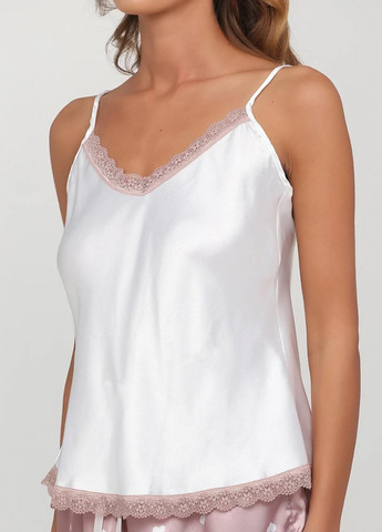 Молочна всесезон піжама (майка,шорти) майка + шорти miss lolita