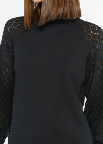 Черный летний джемпер женский черный Arber Crew-neck WW3 WTR-186