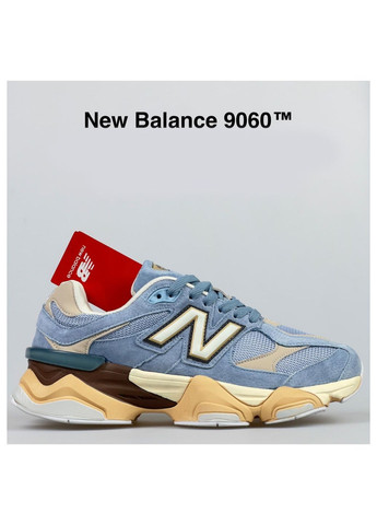Блакитні всесезонні кросівки, вьетнам New Balance 9060