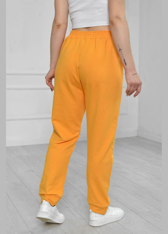 Спортивні штани жіночі жовтого кольору однотонні Let's Shop (266901163)