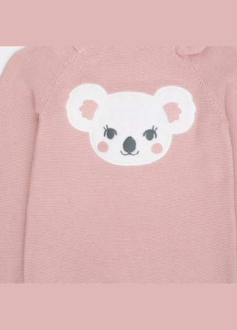 C&A свитшот из хлопка однотонный розовый кэжуал