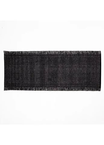 Дорожка раннер для сервировки стола Fringe 120*30 см, черный Yiwu HP-35-19B No Brand (375659211)