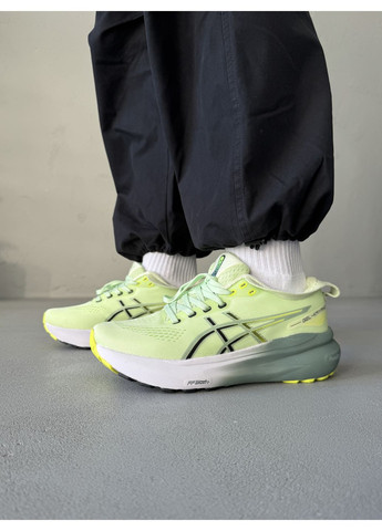 КРОСІВКИ ЖІНОЧІ ASICS GEL-KAYANO 31 GREY / GREEN АСІКС ГЕЛЬ КАЯНО No Brand сірі демісезони (368647077)