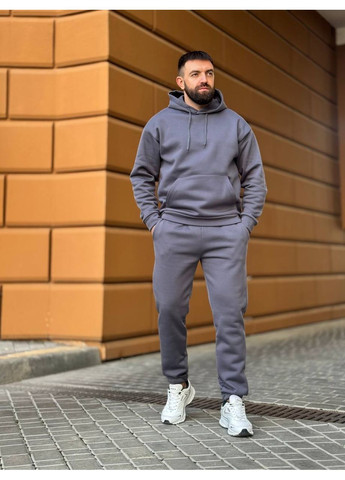 Теплый мужской костюм с капюшоном Fashion (369327126)