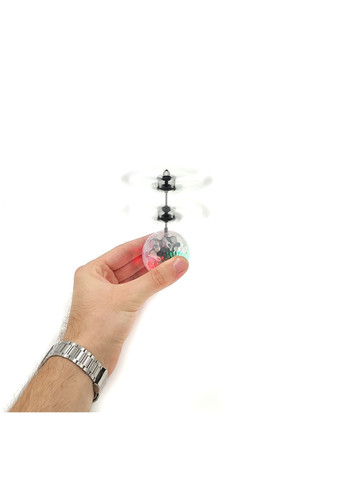 Літаюча кулька Induction Crystal Ball на сенсорному керуванні від руки, з підсвічуванням Прозорий TK Group (316318891)