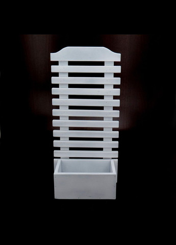 Полиця настінна для квітів з дерева Сальвадор зефір (ЦВС-000620) No Brand (328225438)