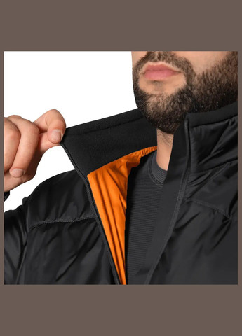 Черная демисезонная куртка taurus black Camotec