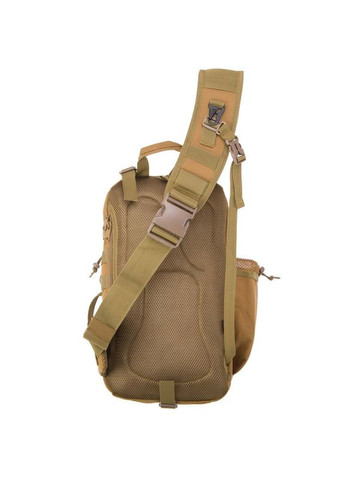 Рюкзак тактический (Сумка-слинг) с одной лямкой SILVER (нейлон, размер 43х24х11см, Хаки) (YQS-005_Хаки) SILVER KNIGHT (361437426)