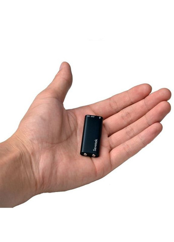 Мініатюрний диктофон з активацією голосом 200 (GS-R01s), 8 Гб, Mp3, VOX, 8 годин запису (100301) Savetek (321960281)