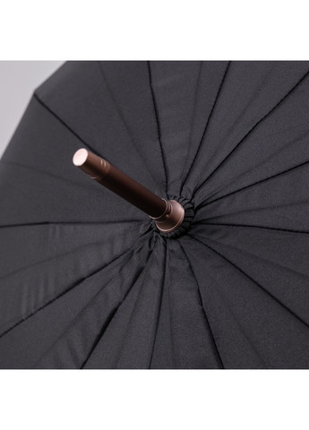 Чорна} класична парасолька-тростина з чохлом напівавтомат з поліестеру міцна надійна 12спиць діаметр 120 см чорний hp-23-16b Yiwu (370675763)