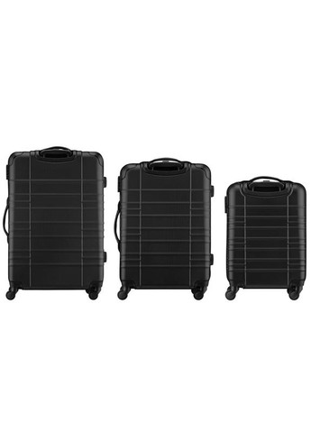 Набор чемоданов Amplar 3 в 1 (SML) пластик 4 колеса (653149) Wenger (335405376)