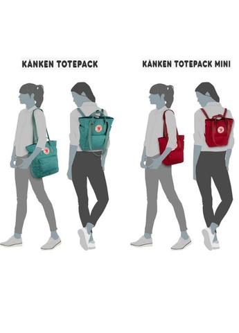 Сумка-рюкзак Kanken Totepack Ochre (23710.160) Fjallraven (324612133)