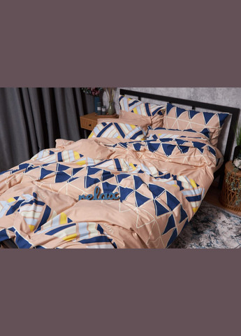 Комплект постельного белья Полисатин Premium евро 200х220 наволочки 4х70х70 (MS-820002802) Moon&Star fashion (286761831)