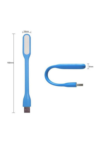 USB Світильник гнучкий 1,2 w памаранчевий No Brand (302806184)