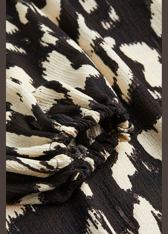 Чорна повсякденний плаття, сукня H&M з малюнком