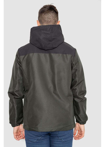 Оливковая (хаки) демисезонная куртка Ager