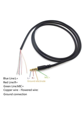 Кабель проволока шнур 4 pin Kingston Cloud Alpha Cloud I II Core Stinger Flight Revolver HyperX (346058539)