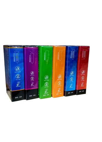 Презервативи натуральні надтонкі, зелені (10 шт/упаковка) Muaisi (311602628)