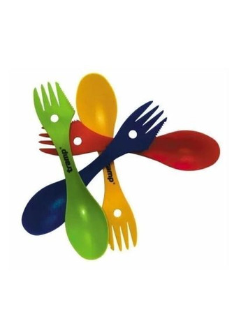 Ложка-виделка туристична (UTRC-069-blue) Tramp пластик Blue (370015141)