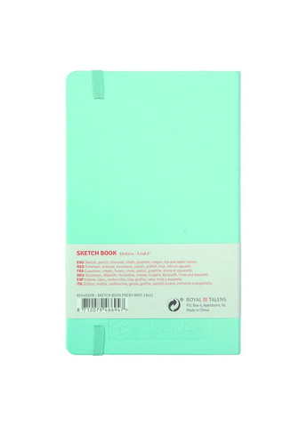 Блокнот для графіки Talens Art Creation А5 (13х21см) 140г/м2 80л Fresh Mint Royal Talens (362581225)