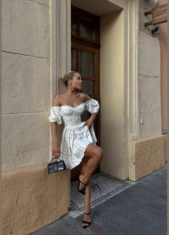 Білий сукня No Brand