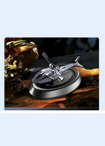 Ароматизатор в автомобіль Гвинтокрил освіжувач повітря в машину на сонячній батареї чорний (R051135) ABS (349844735)